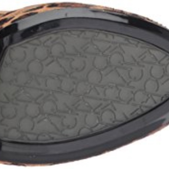 ✨Calvin Klein Leather Leopard Boots / Booties 5.5 - Picture 6 of 7